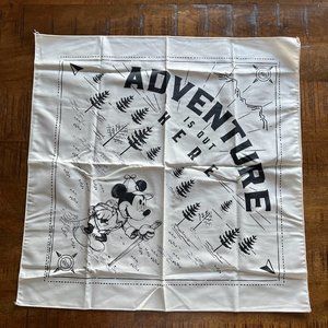 New Disney D23 2020 Fantastic Worlds Mickey Mouse ADVENTURE IS OUT HERE Bandana